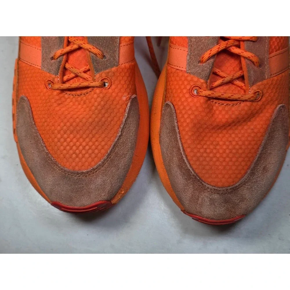 Adidas Originals ZX 22 Boost Men's Sneakers Size 9.5 UK 9 Orange Athletic‎ Shoes
